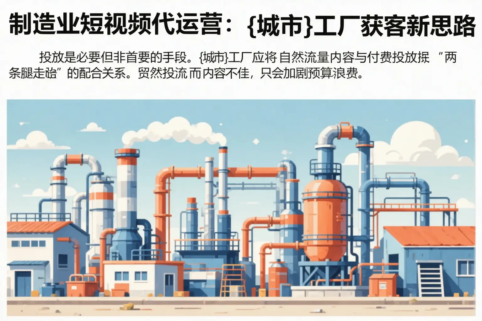 制造业短视频代运营：海丰工厂获客新思路